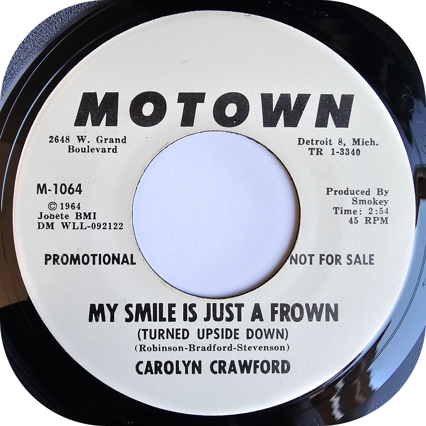 Carolyn Crawford - I'll Come Running - Motown DEMO