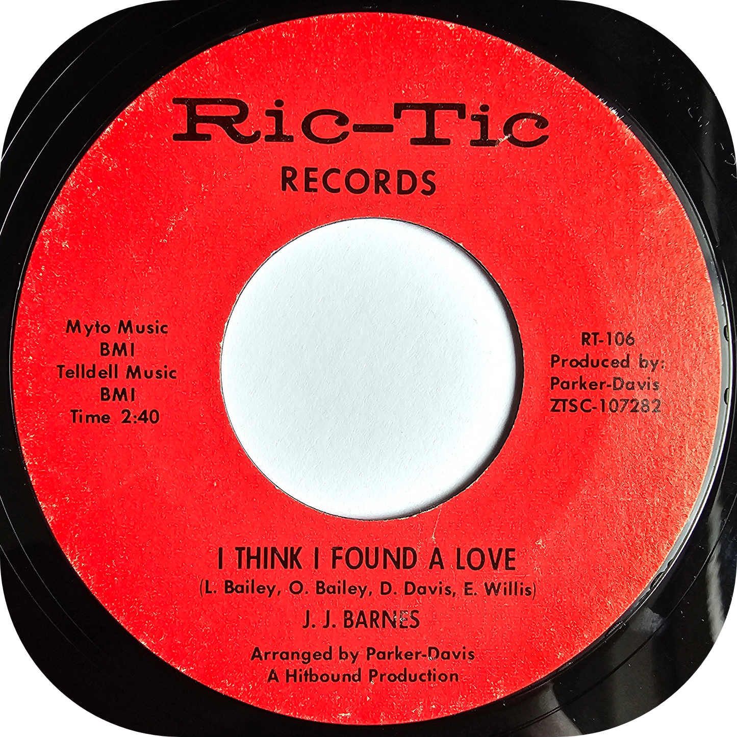 JJ Barnes - Please Let Me In - Ric Tic