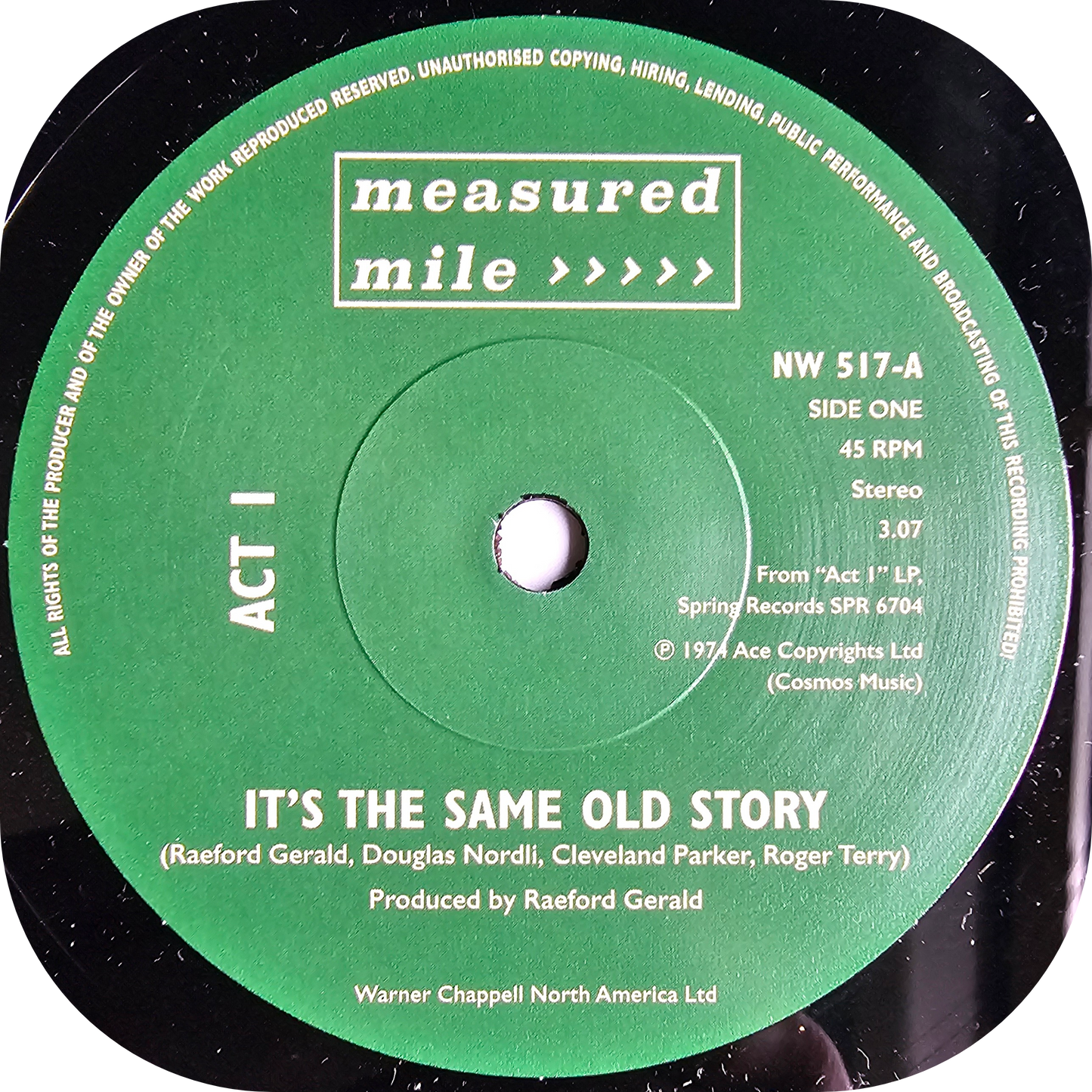 Ivano Fossati (Al Foster) - The Night Of The Wolf - Measured Mile