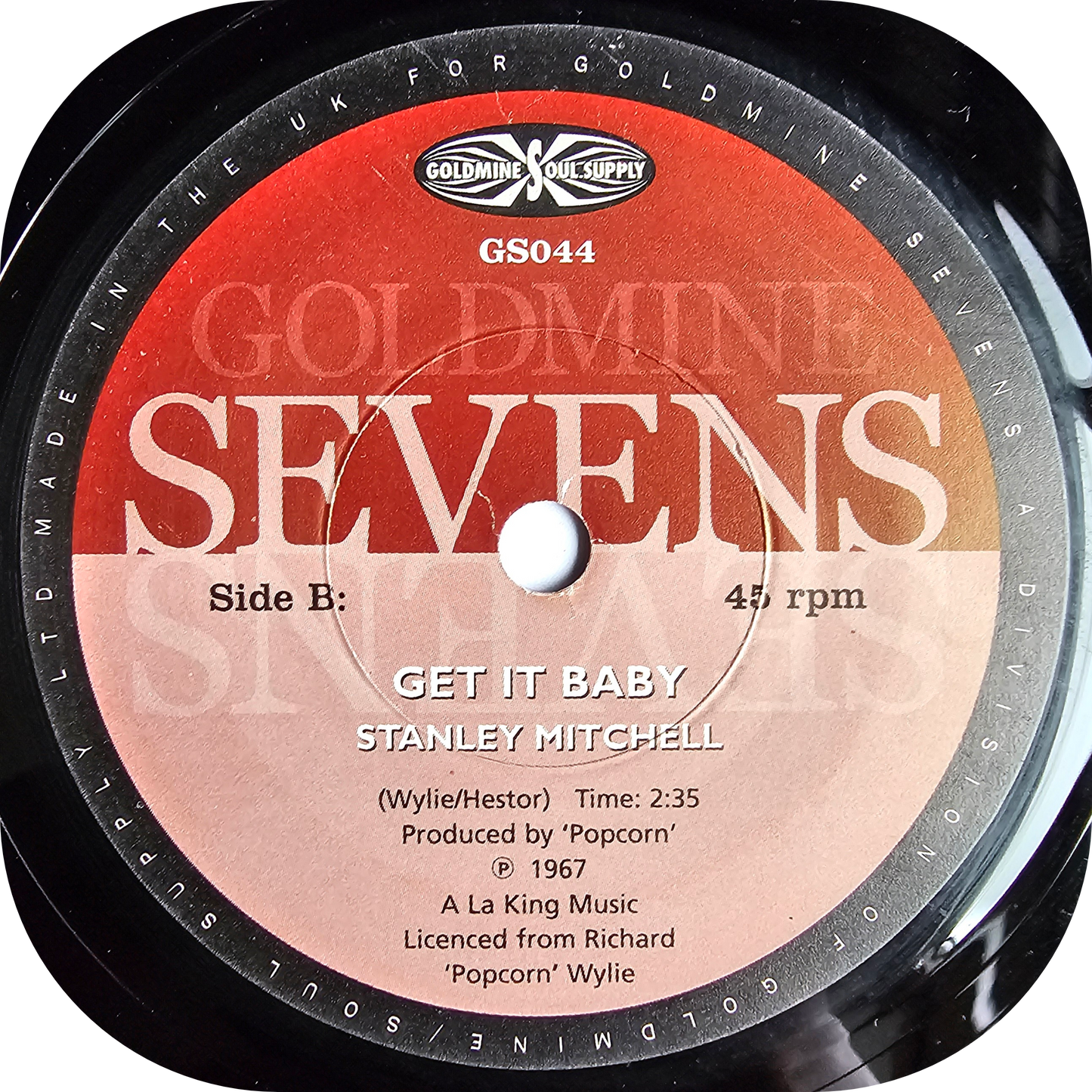 Tony Hestor - Down In The Dumps - Goldmine Sevens