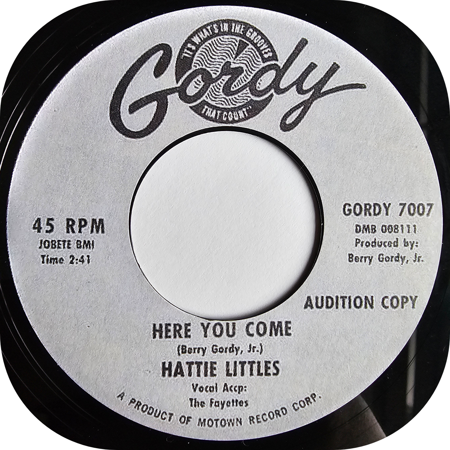 Hattie Littles - Here You Come - Gordy