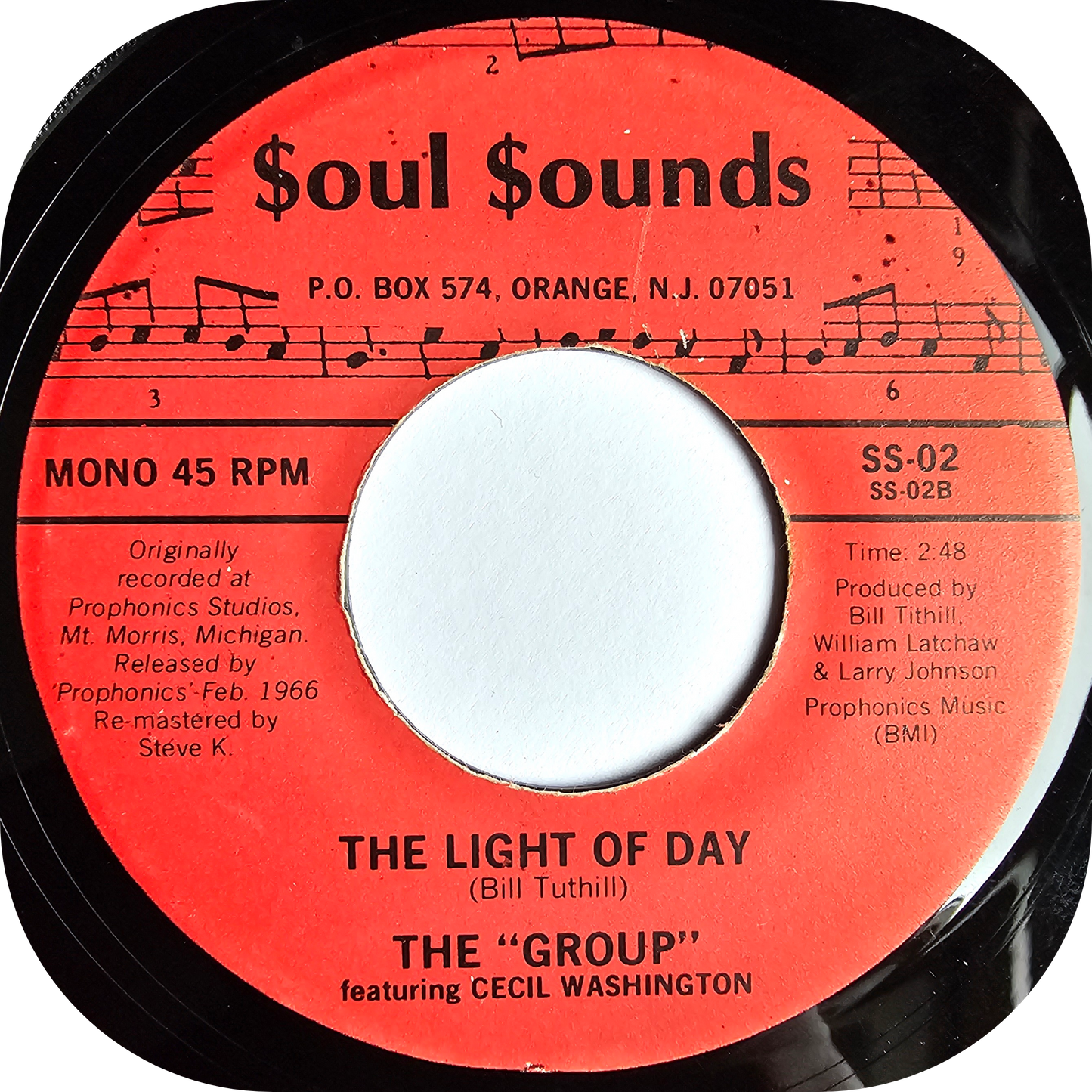 Cecil Washington (The Group) - I Don't Like To Lose - Soul Sounds