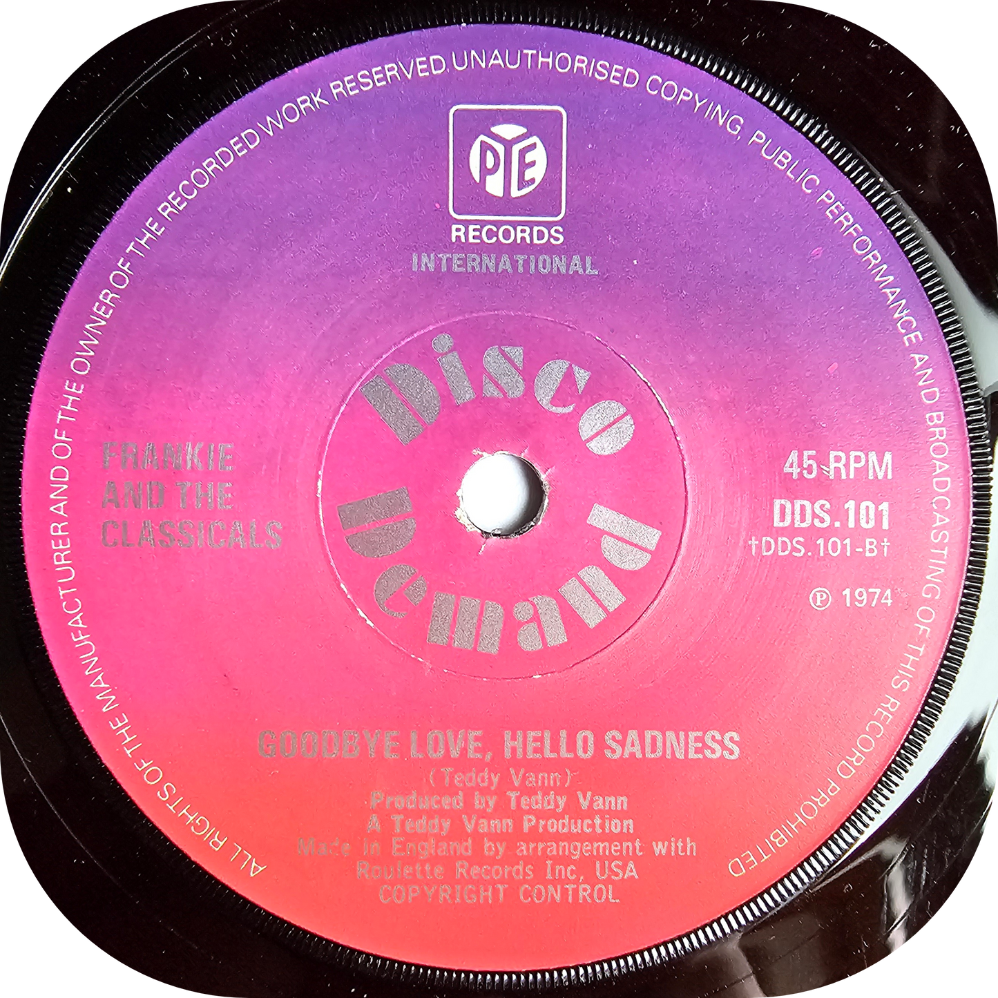 Frankie And The Classicals - What Shall I Do - Pye