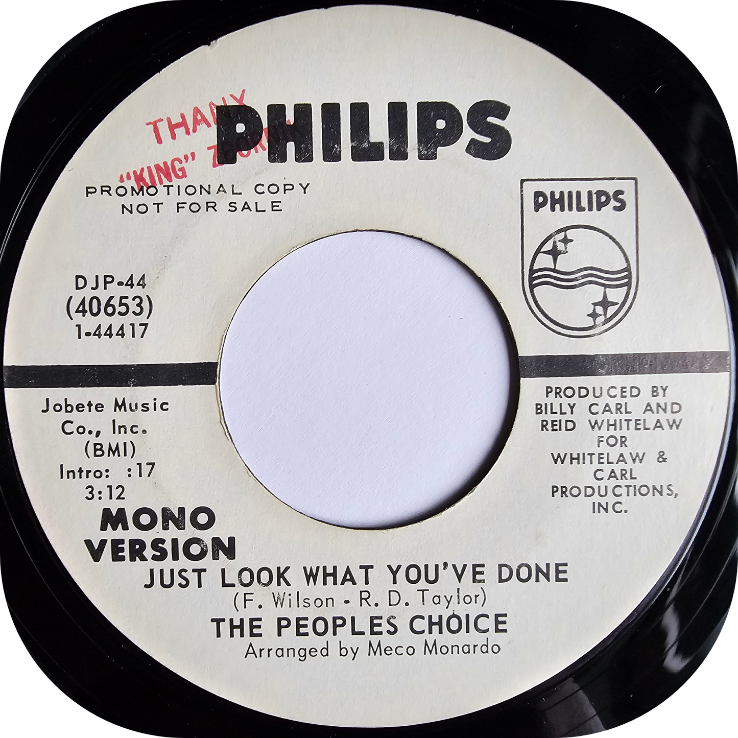 Peoples Choice, The - Just Look What You've Done - Philips DEMO