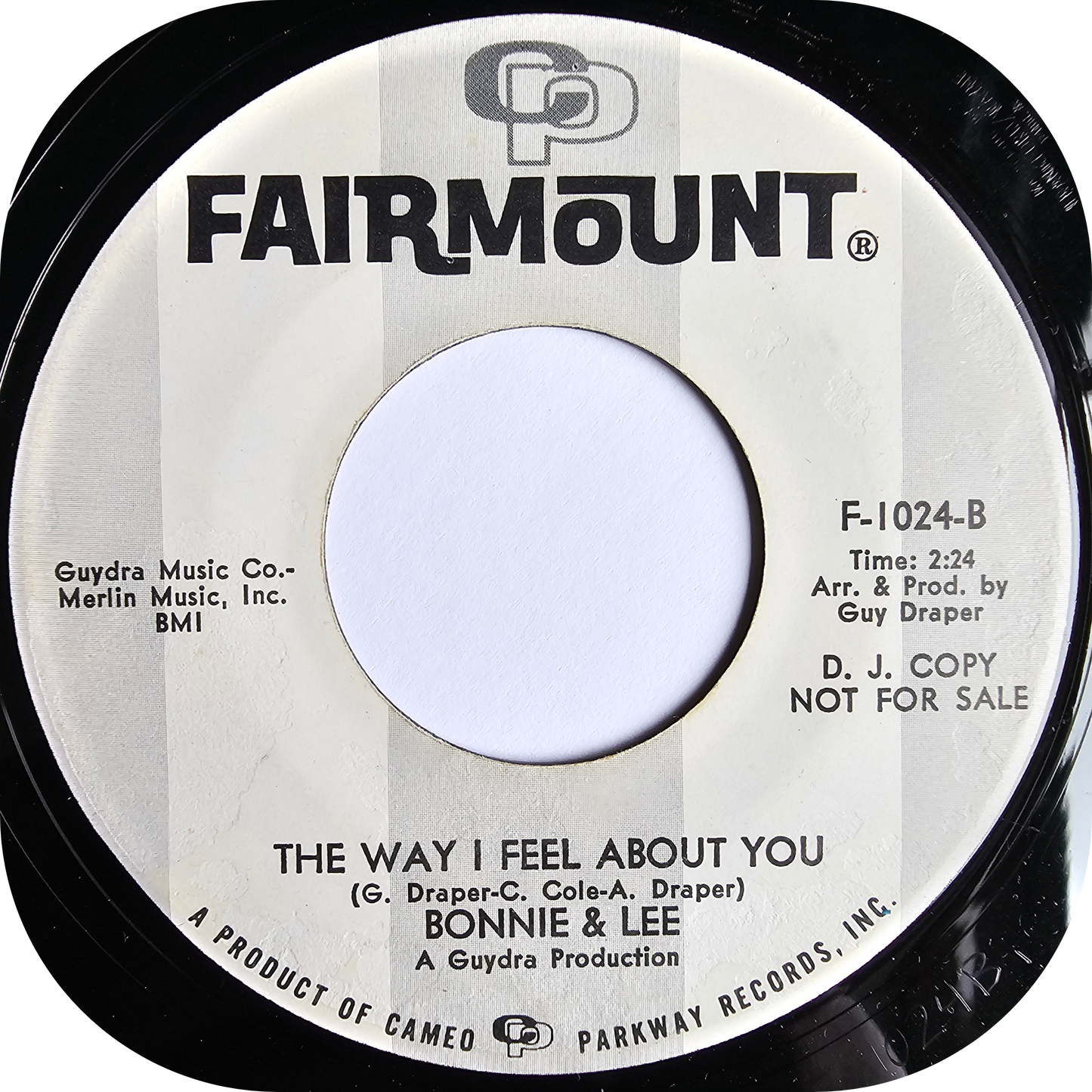 Bonnie & Lee - The Way I Feel About You - Fairmount DEMO