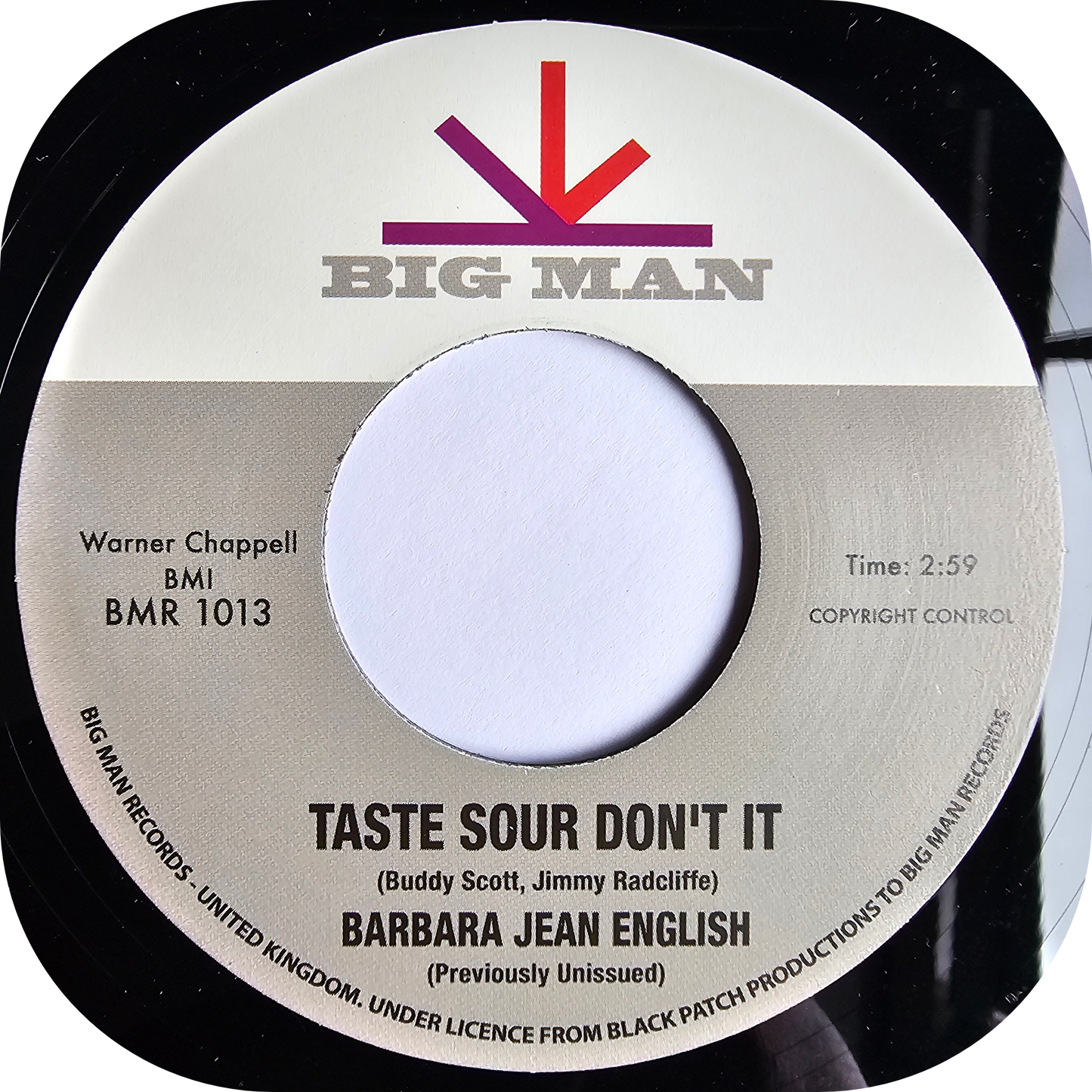 Jimmy Radcliffe - Tastes Sour Don't It - Big Man