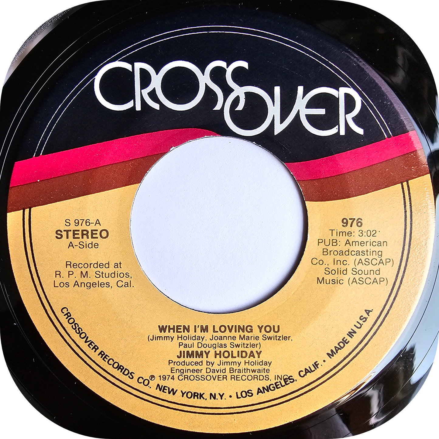 Jimmy Holiday - When I'm Loving You - Crossover