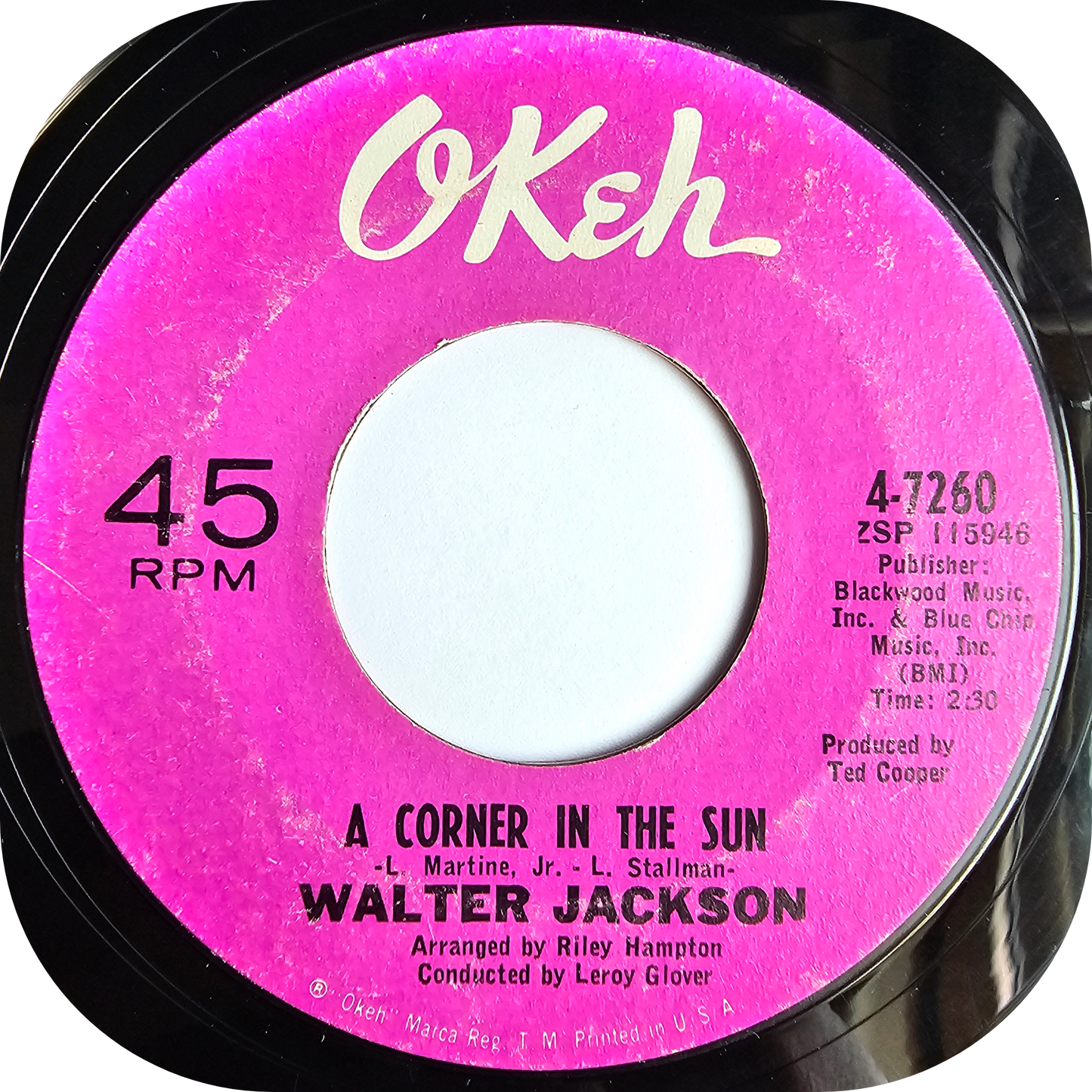 Walter Jackson - Not You - Okeh