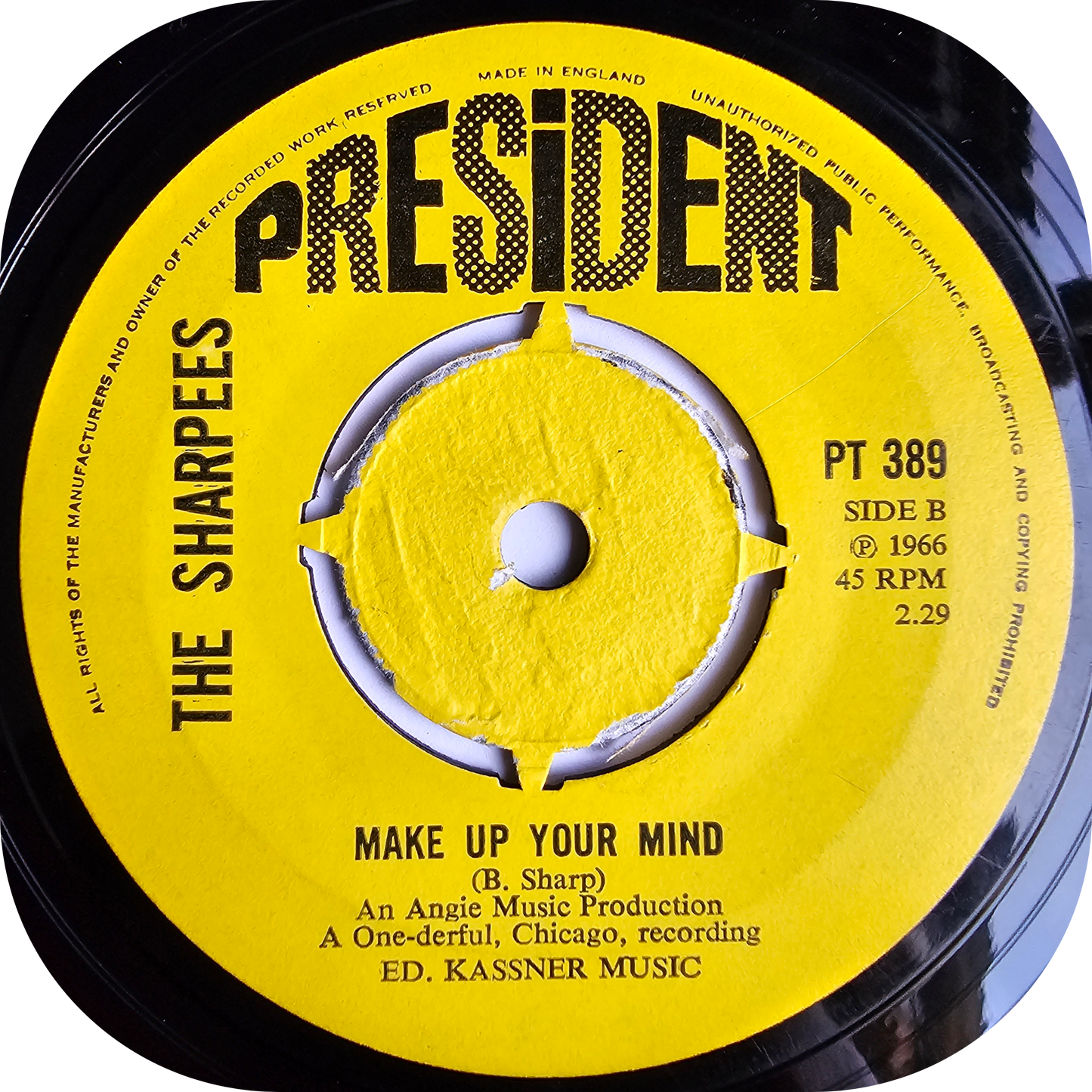 Sharpees, The - Do The 45 - President