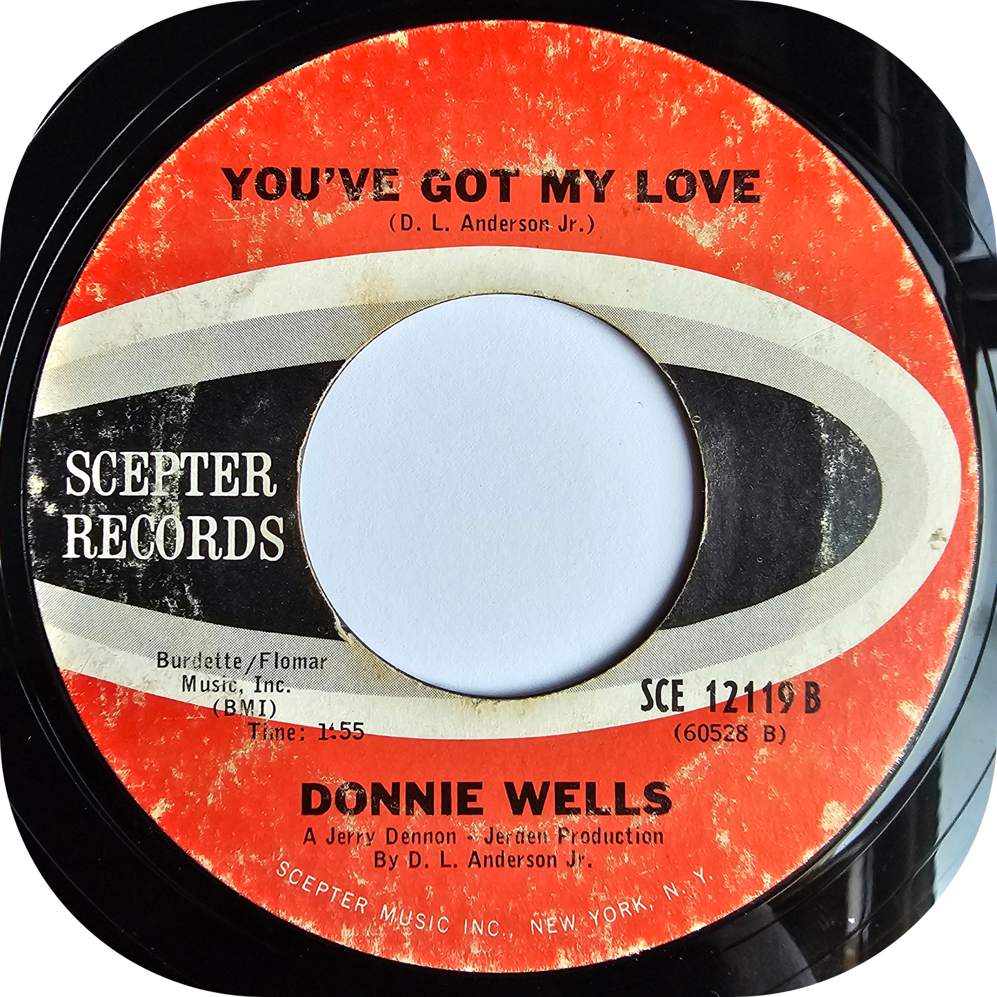 Donnie Wells - You've Got My Love - Scepter