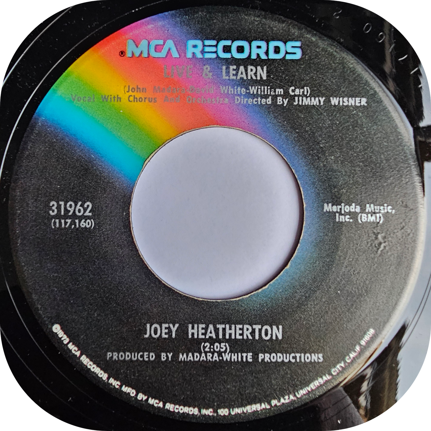 Joey Heatherton - When You Call Me Baby - MCA