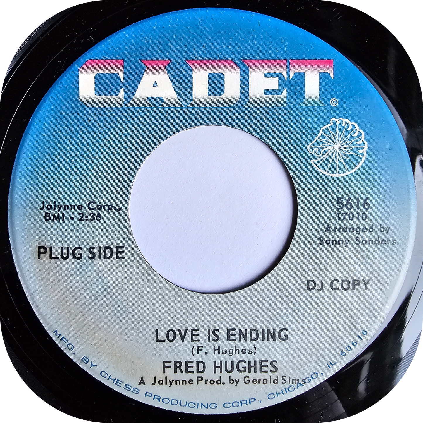 Fred Hughes - Baby Don't Go - Cadet DEMO