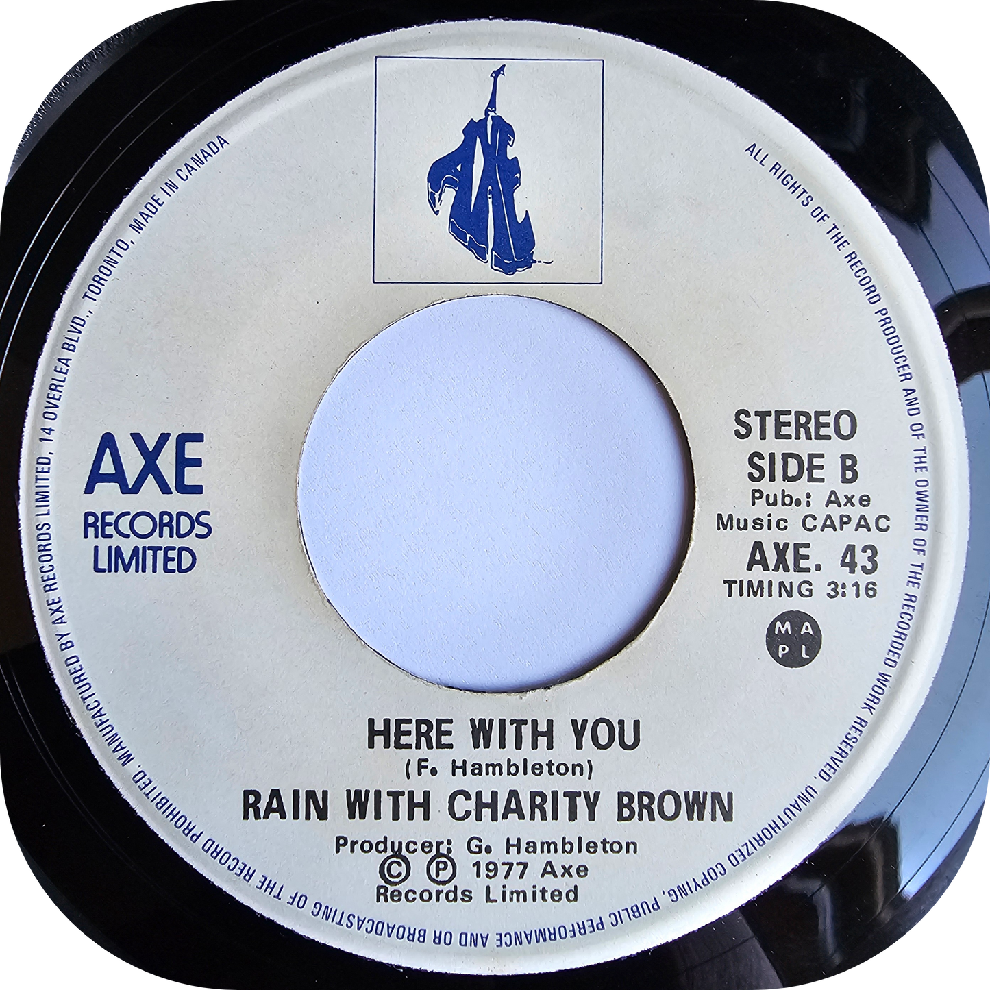 Rain - Out Of My Mind - Axe