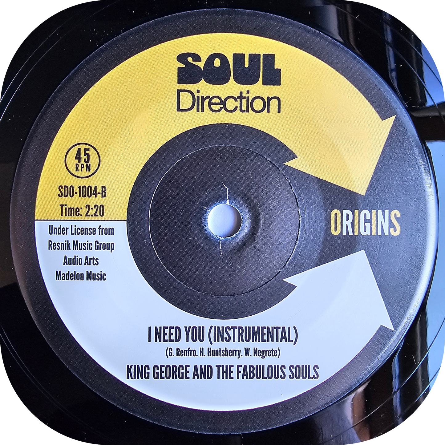 King George - I Need You - Soul Direction