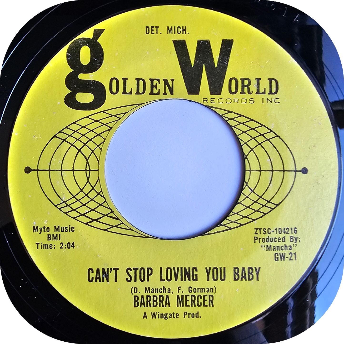 Barbara Mercer - Hey!! - Golden World