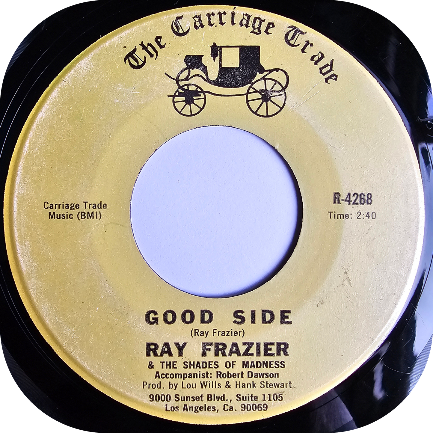 Ray Frazier - Your Eyes - Carriage Trade