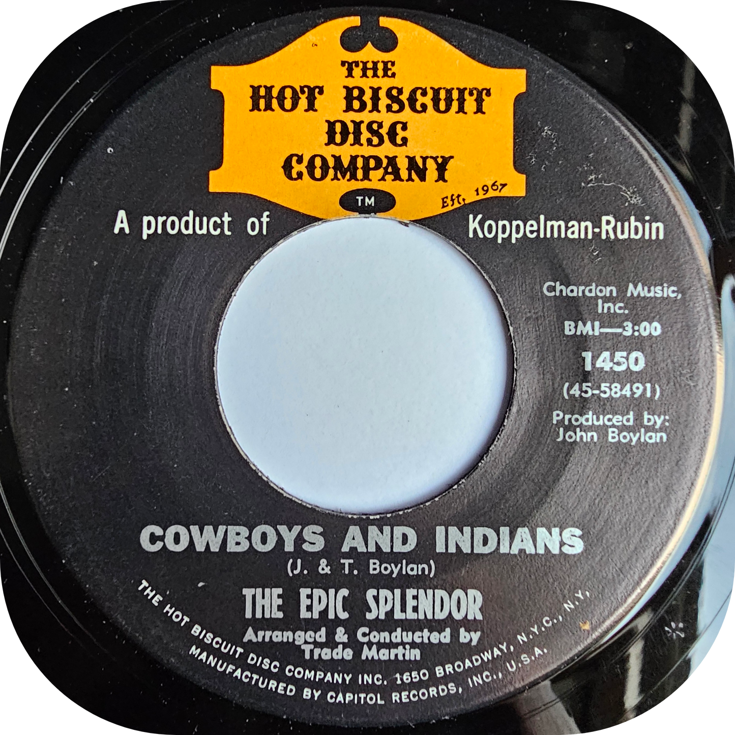 Epic Slendor, The - A Little Rain Must Fall - The Hot Biscuit Disc Company