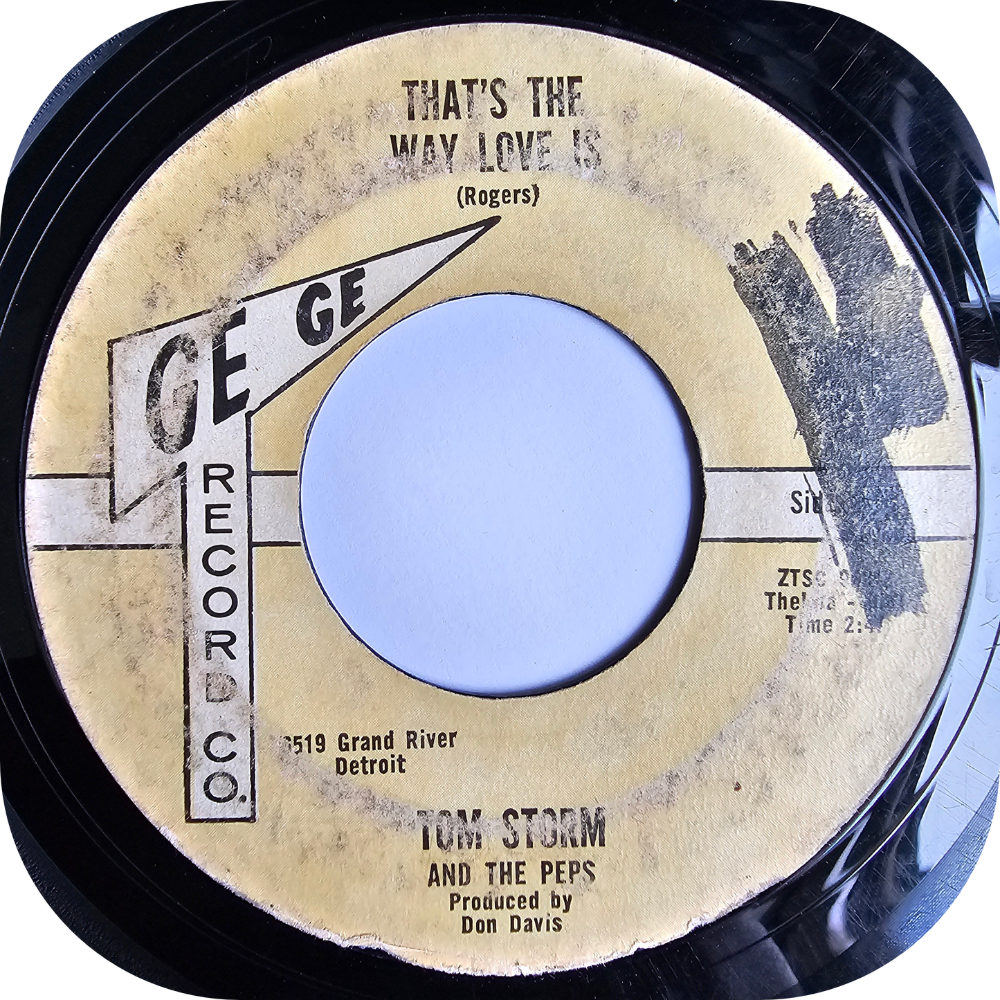 Tom Storm - That's The Way Love Is - Ge Ge