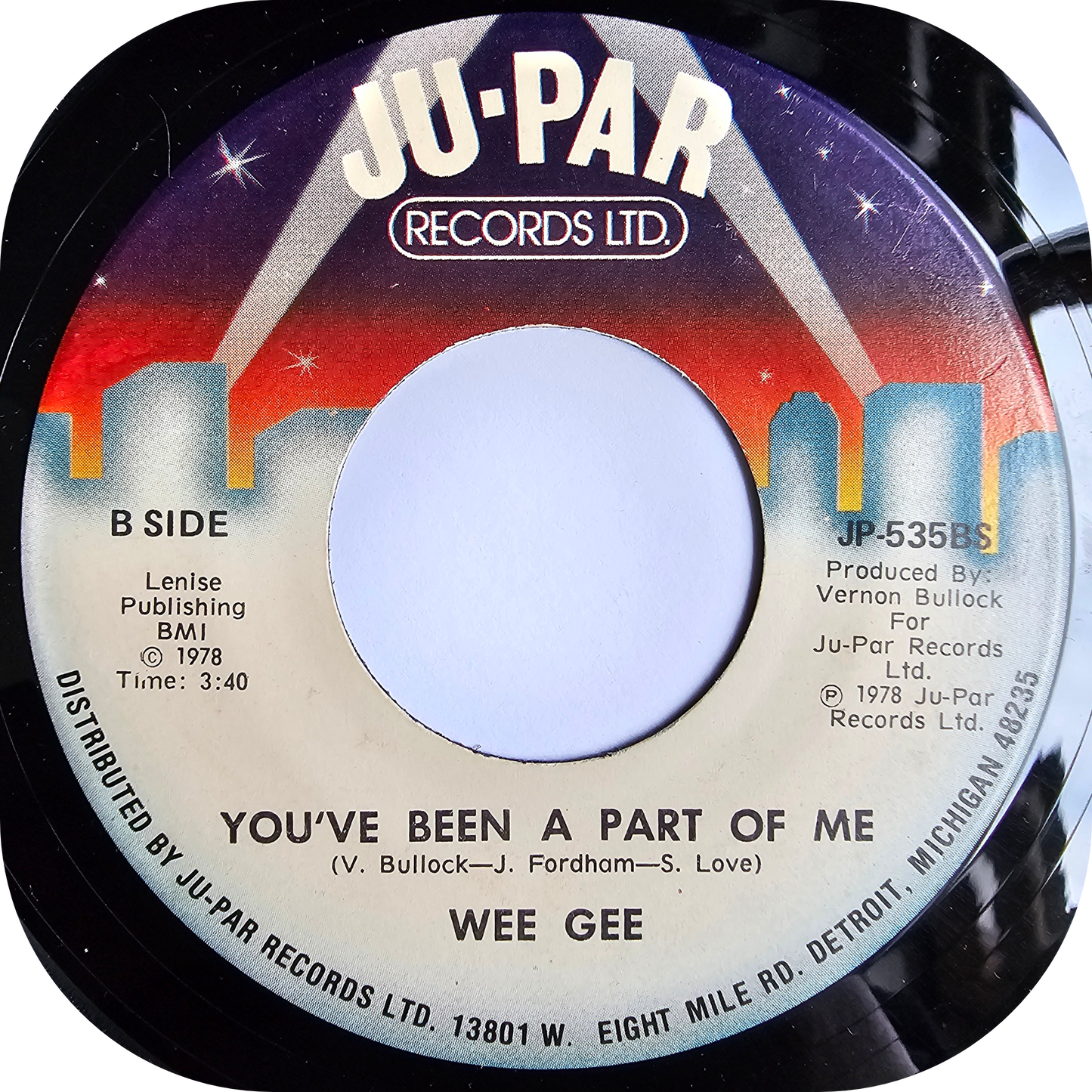 Wee Gee - Remember The Love - Ju-Par