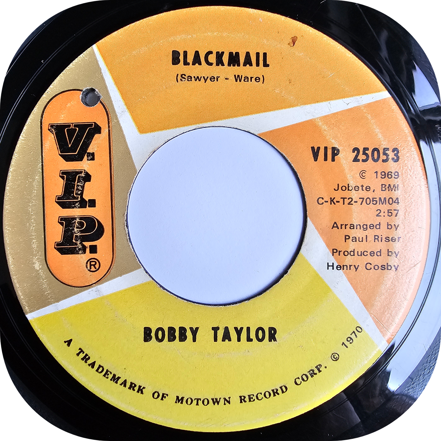 Bobby Taylor - Oh, I've Been Blessed - V.I.P