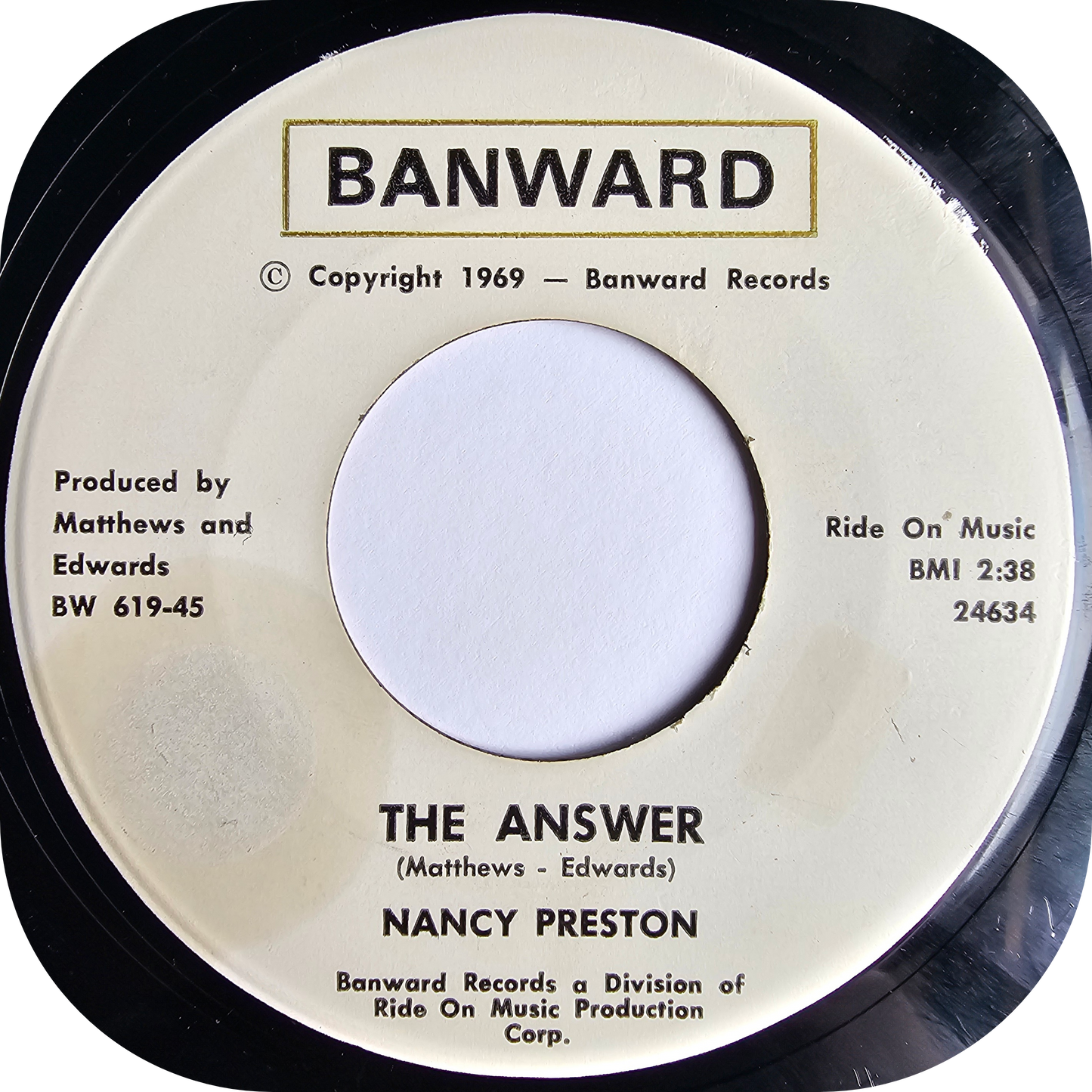 Nancy Preston - I Got A Right - Banward