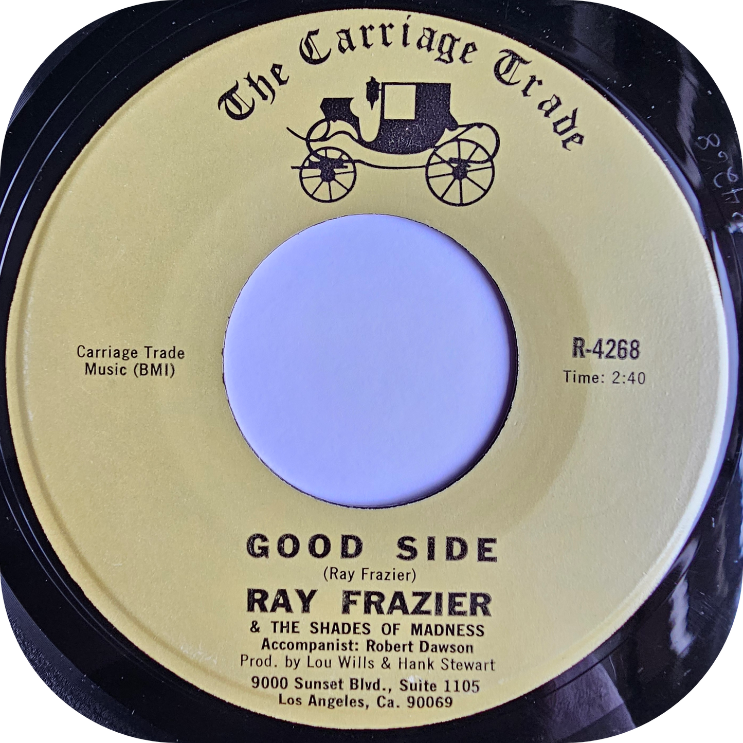 Ray Frazier - Your Eyes - The Carriage Trade