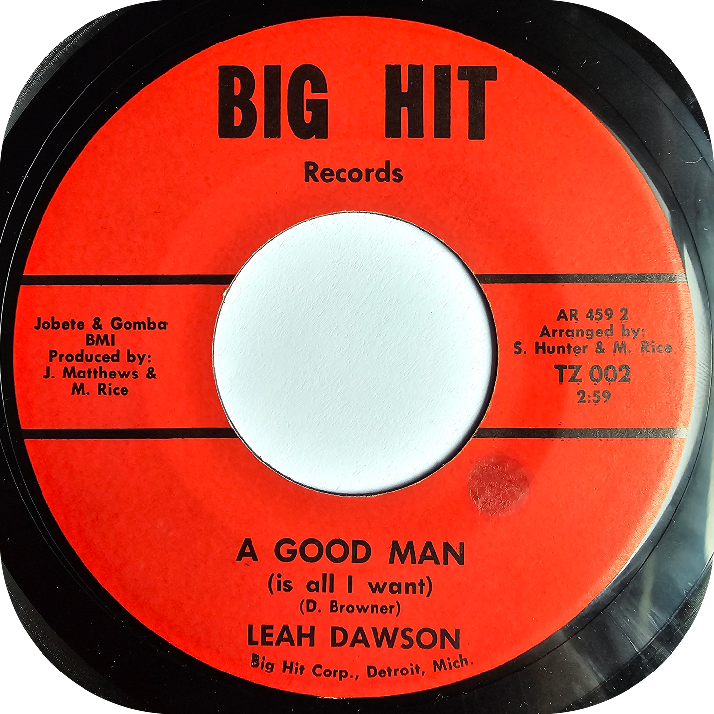 Leah Dawson - You Got To Change - Big Hit