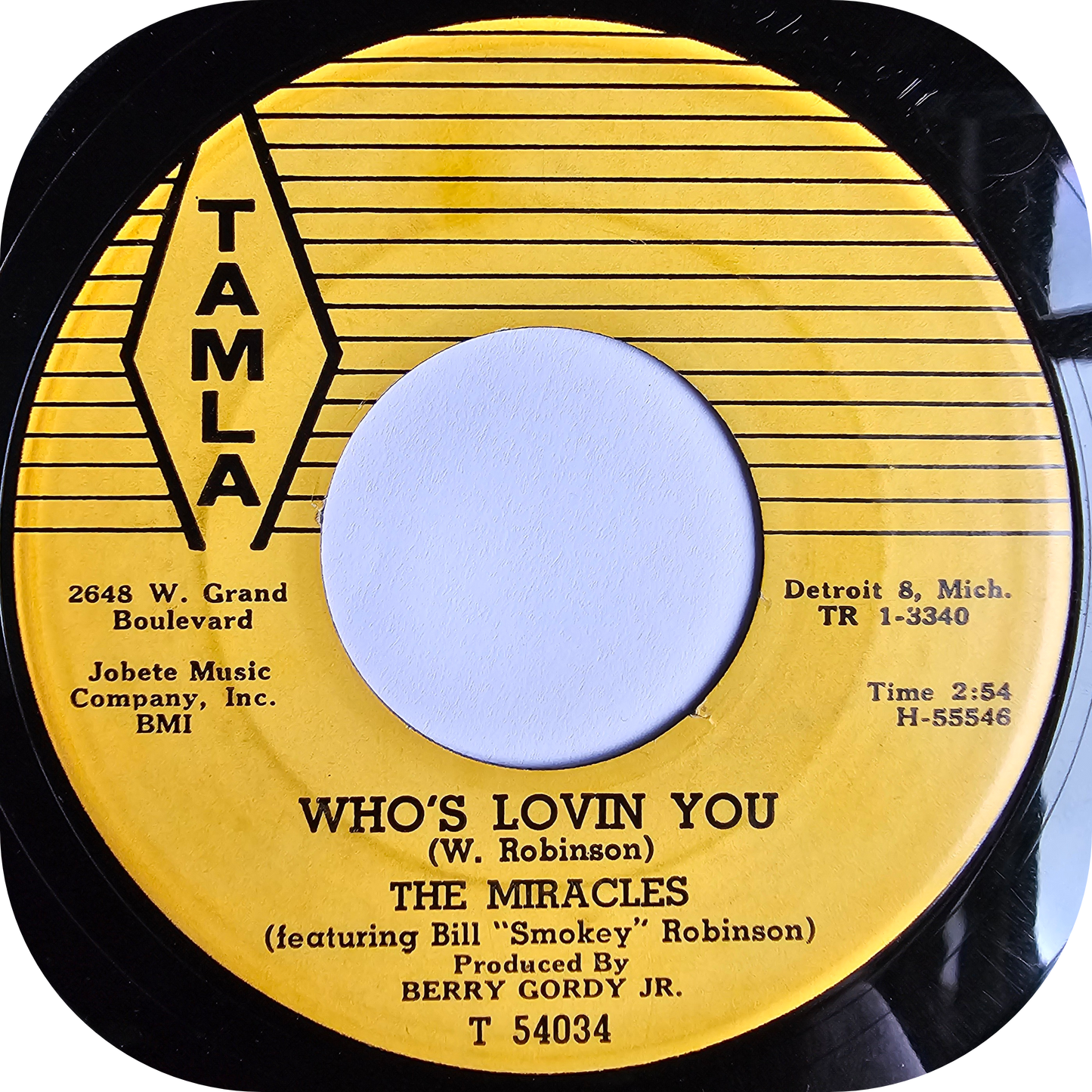 Miracles, The - Shop Around - Tamla