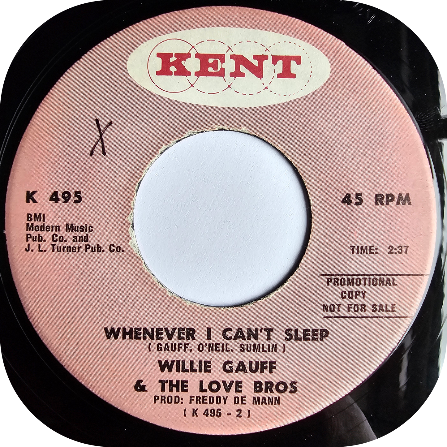 Willie Gauff - Everybody Needs Love - Kent DEMO
