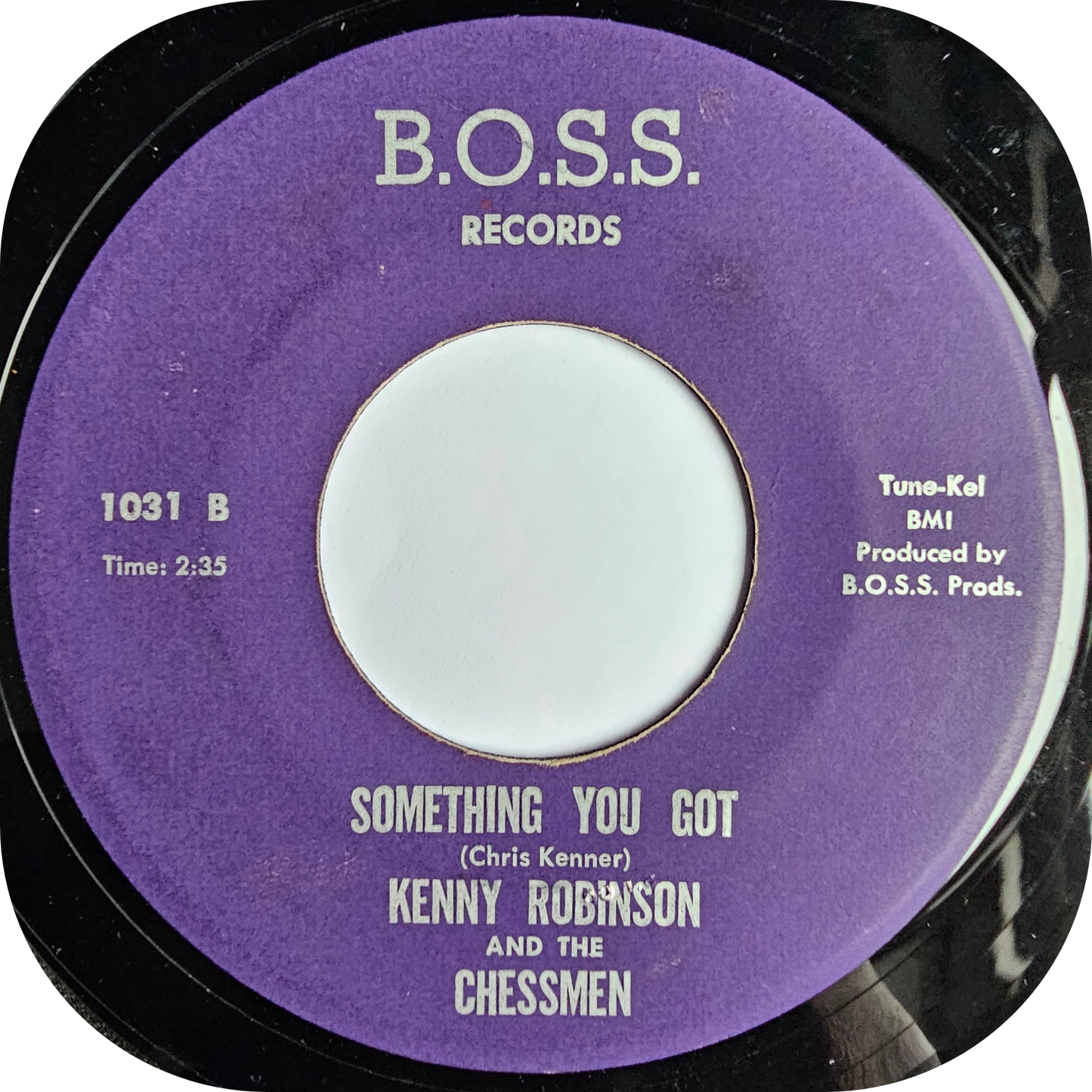 Kenny Robinson - Baby Say You Love Me - BOSS