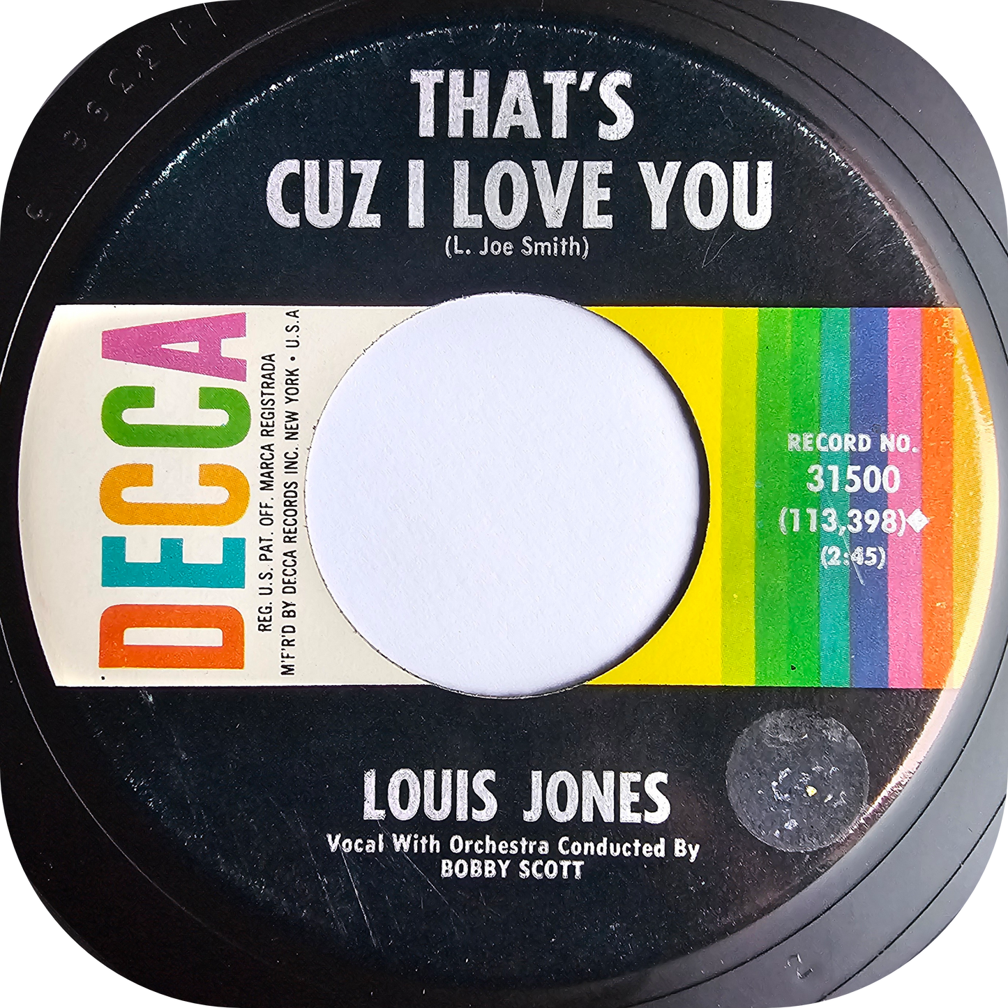 Louis Jones - The Bird Is Coming - Decca