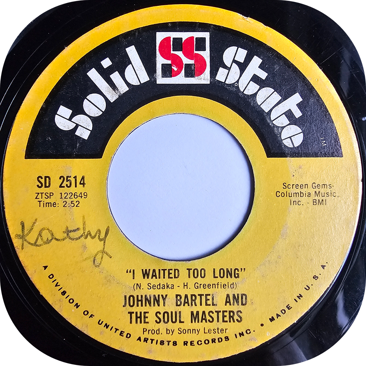 Johnny Bartel - If This Isn't Love - Solid State