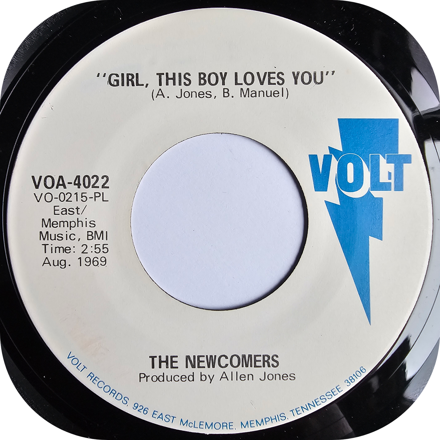 Newcomers, The - Open Up Your Heart - Volt DEMO