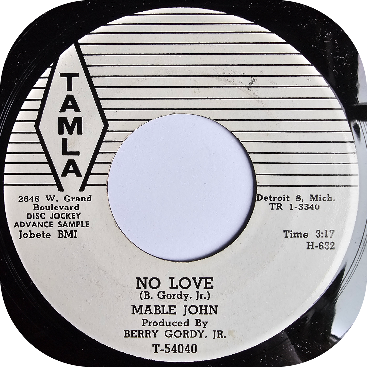 Mable John - Looking For A Man - Tamla DEMO
