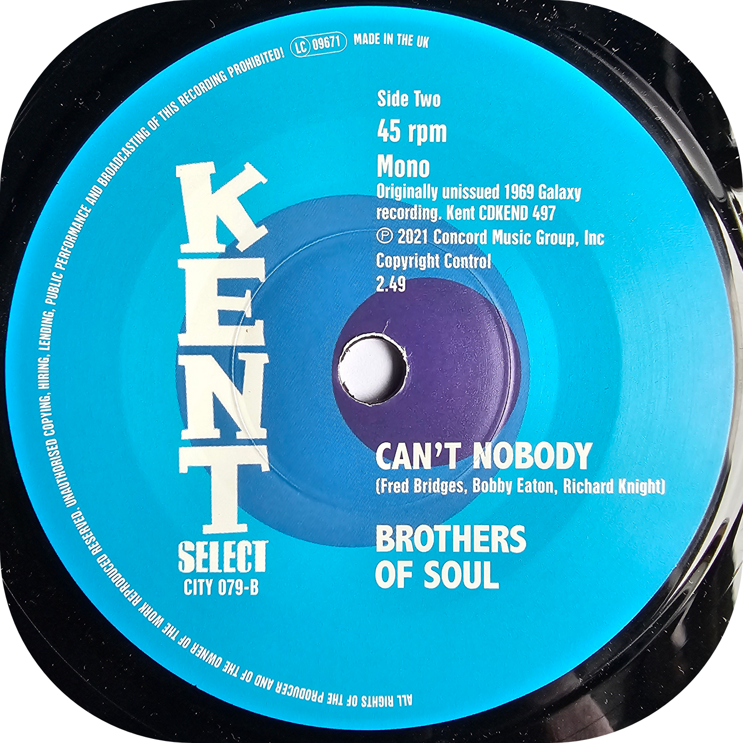 Brothers Of Soul - I Need Your Love - Kent