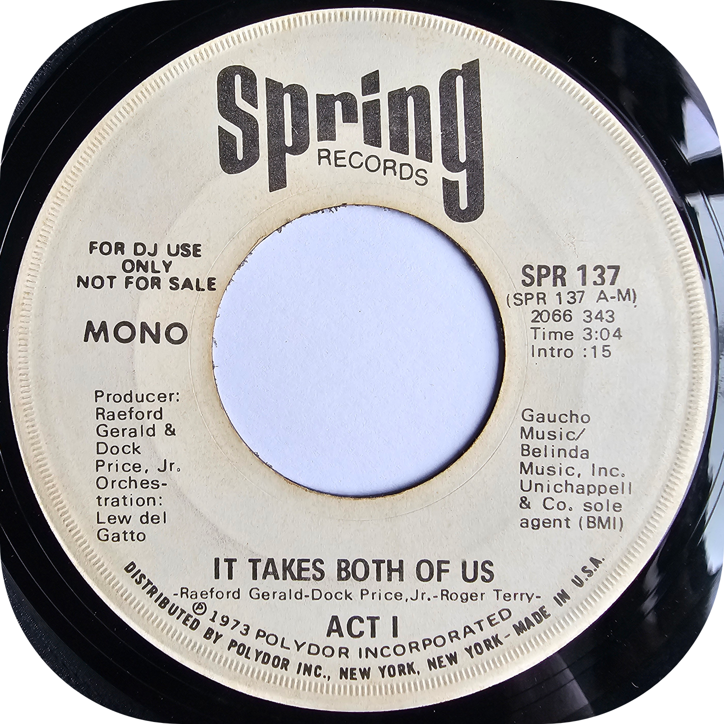 Act I - It Takes Both Of Us - Spring DEMO