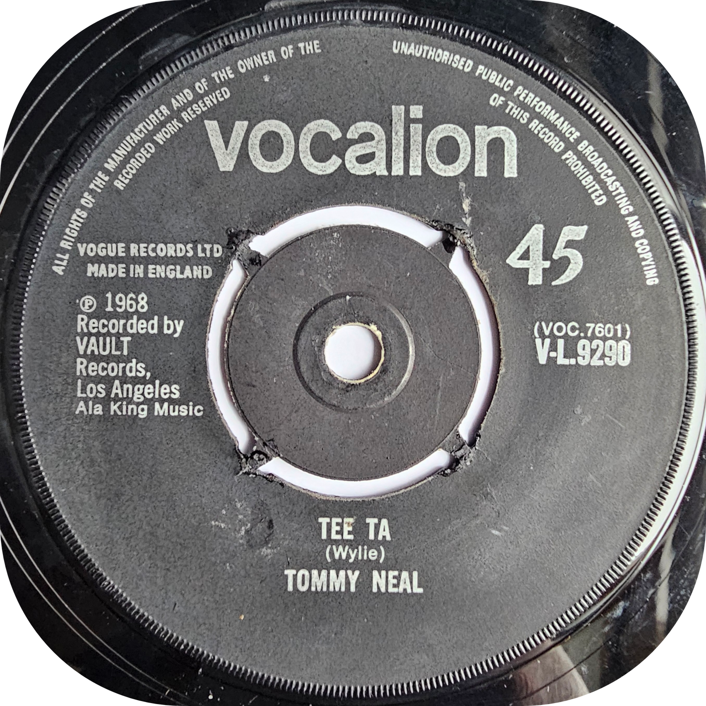 Tommy Neal - Goin' To A Happening - Vocalion