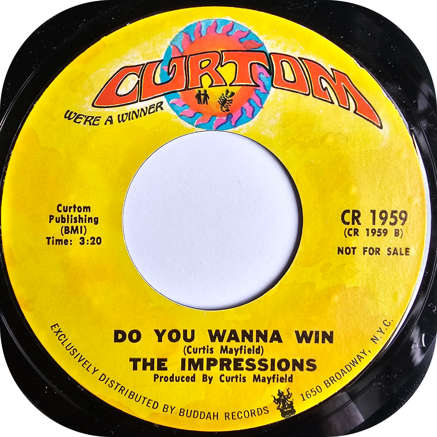 Impressions, The - Love Me - Curtom DEMO (Alt vocal version)