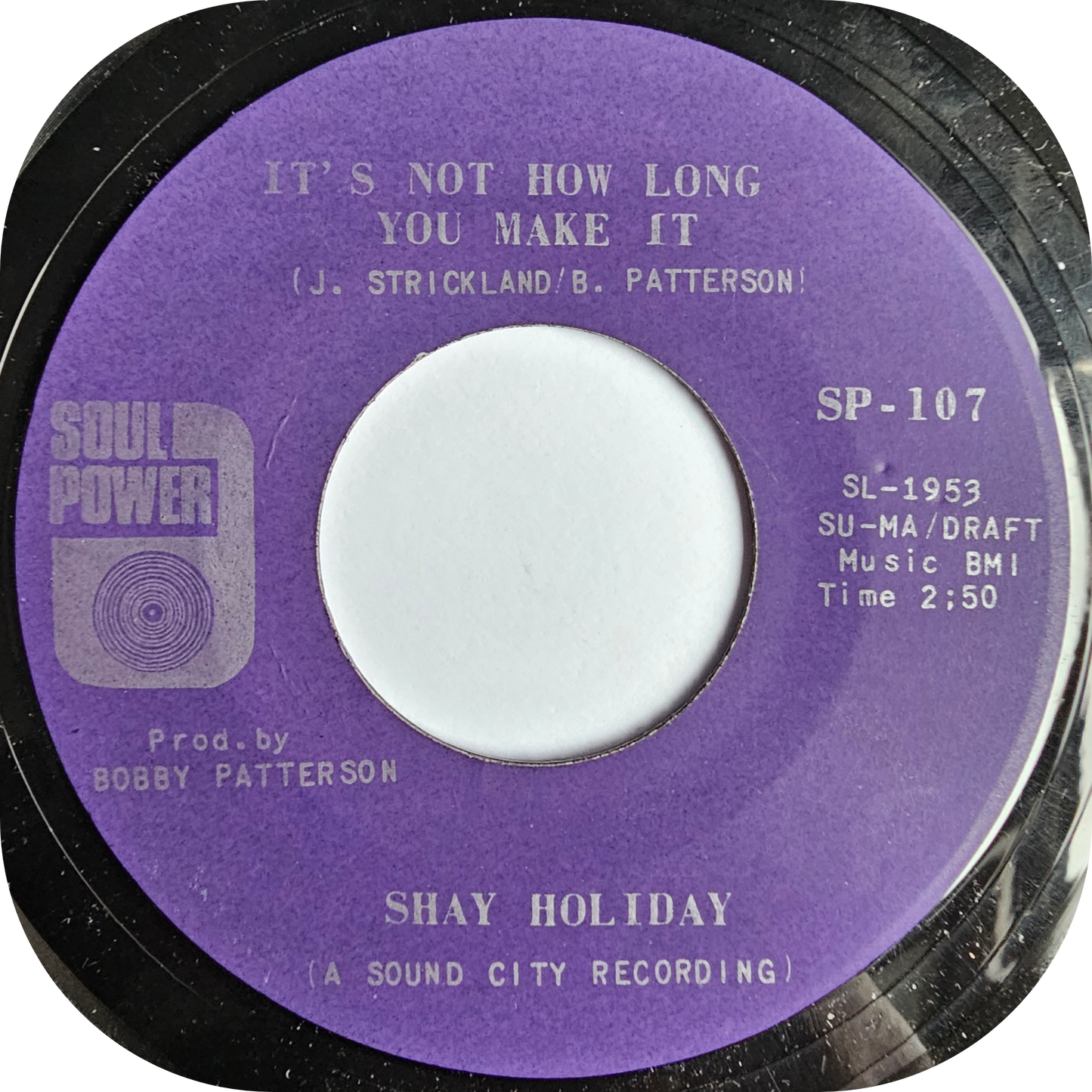 Shay Holiday - Fight Fire With Fire - Soul Power