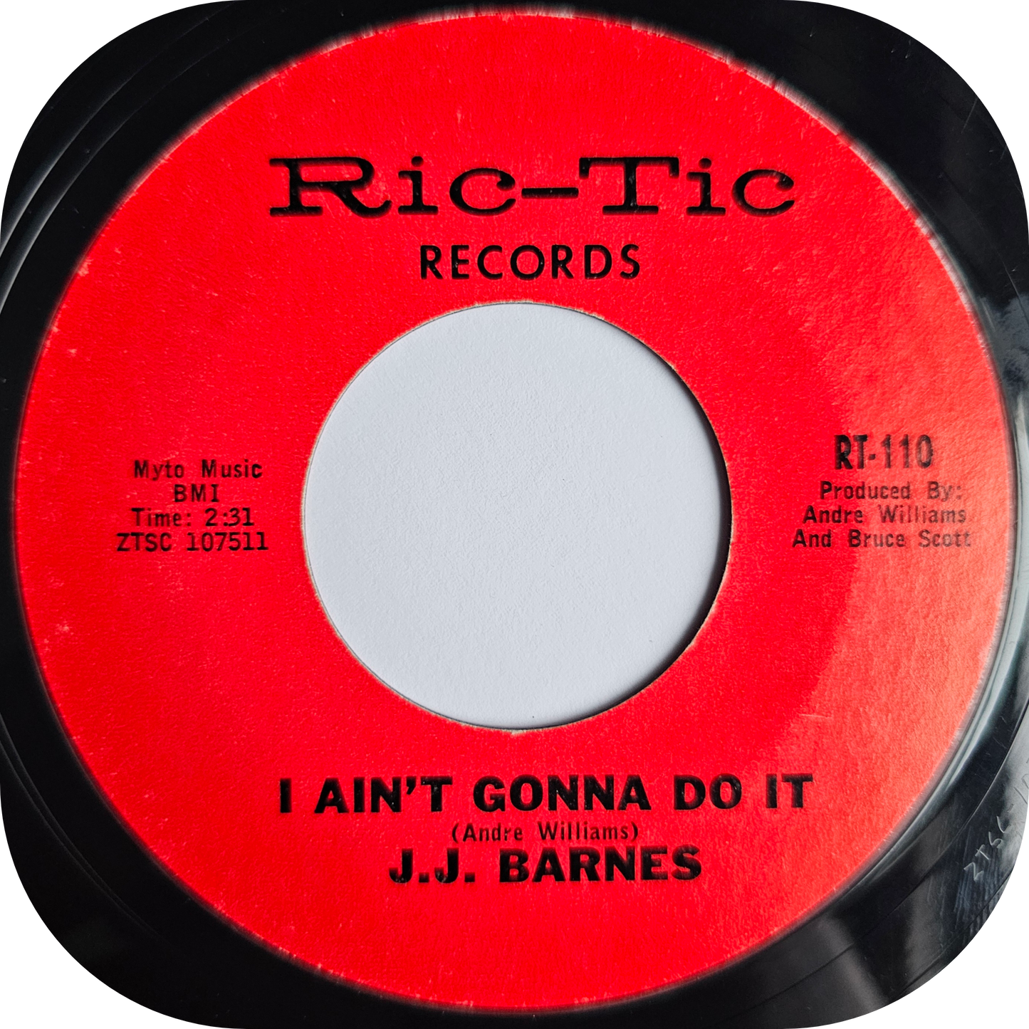 JJ Barnes - Real Humdinger - Ric Tic