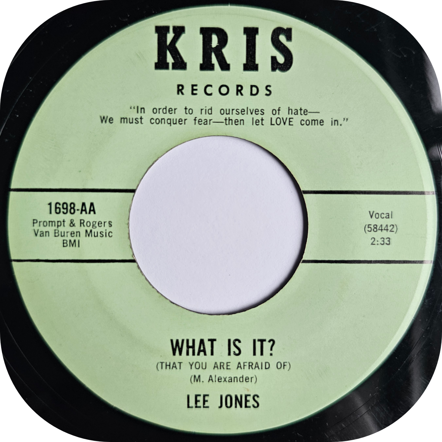 Lee Jones - I'm Gonna Make It - Kris
