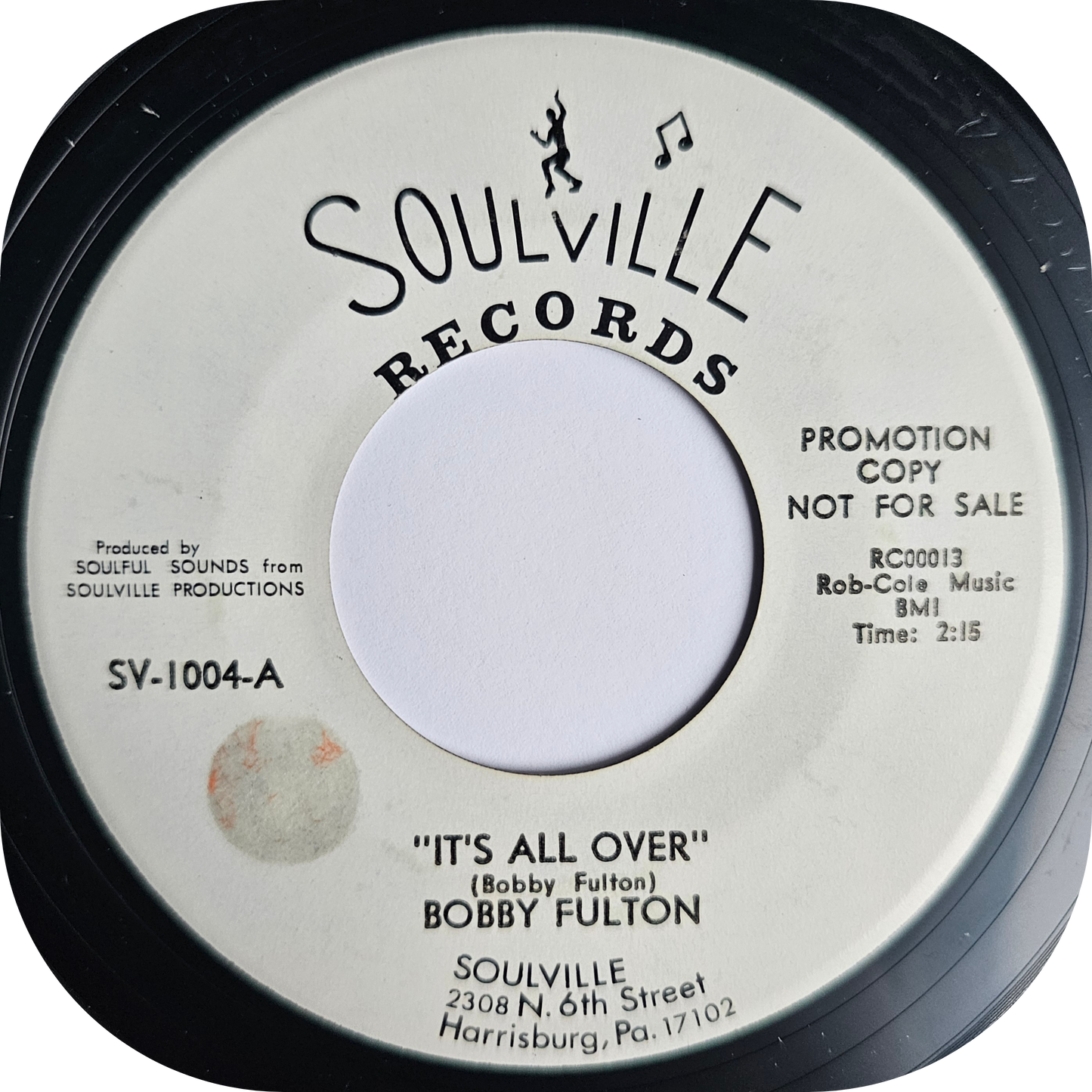 Bobby Fulton - It's Good To Be Lonely Sometimes - Soulville DEMO