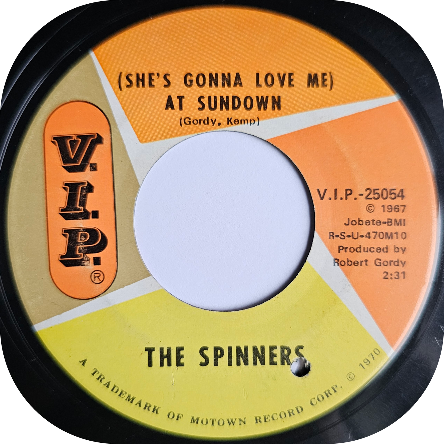 Spinners, The - Message From A Blackman - V.I.P
