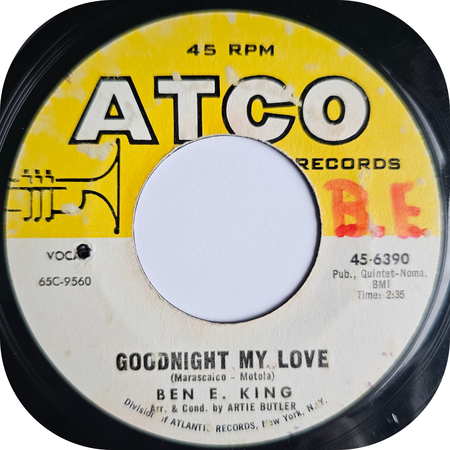 Ben E King - I Can't Break The News To Myself - Atco