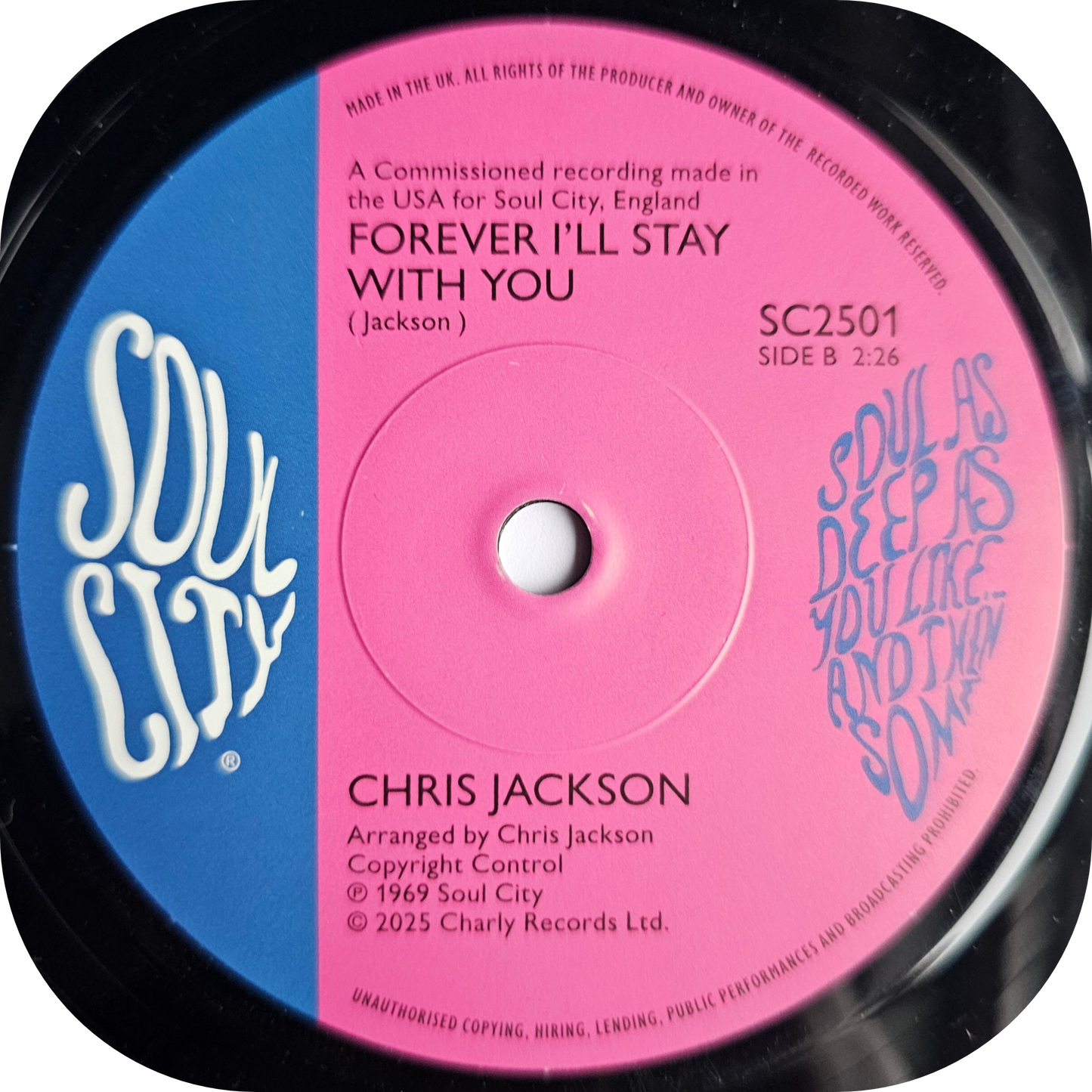 Chris Jackson - Since There's No Doubt - Soul City
