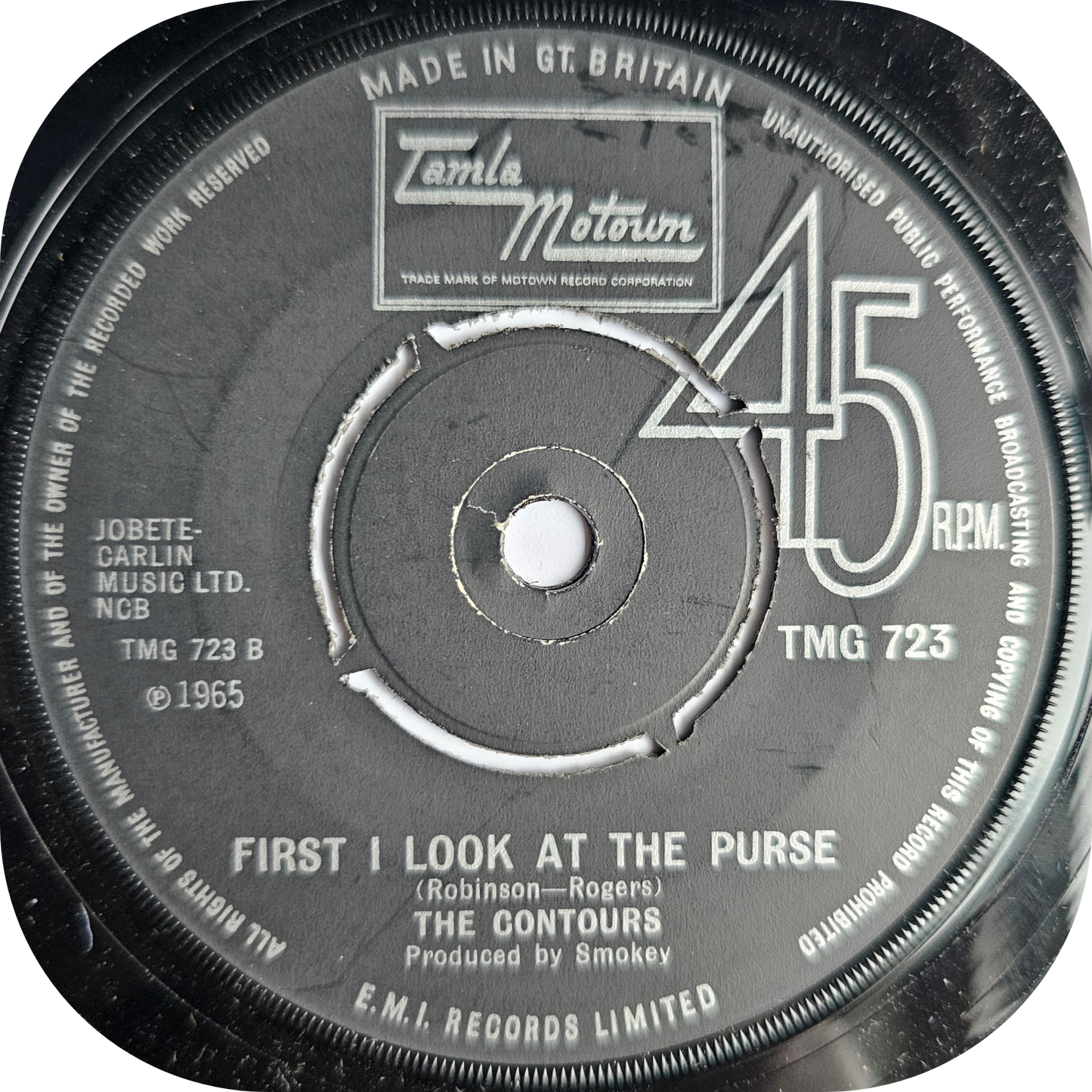 Contours, The - Just A Little Misunderstanding - Tamla Motown