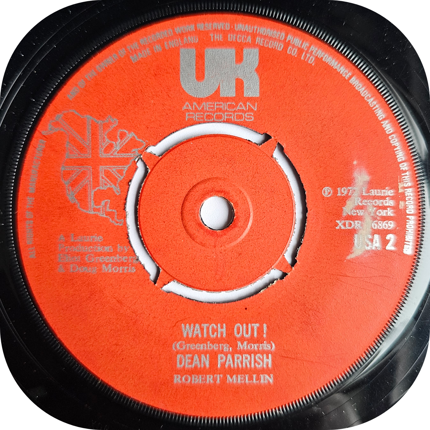 Dean Parrish - I'm On My Way - UK
