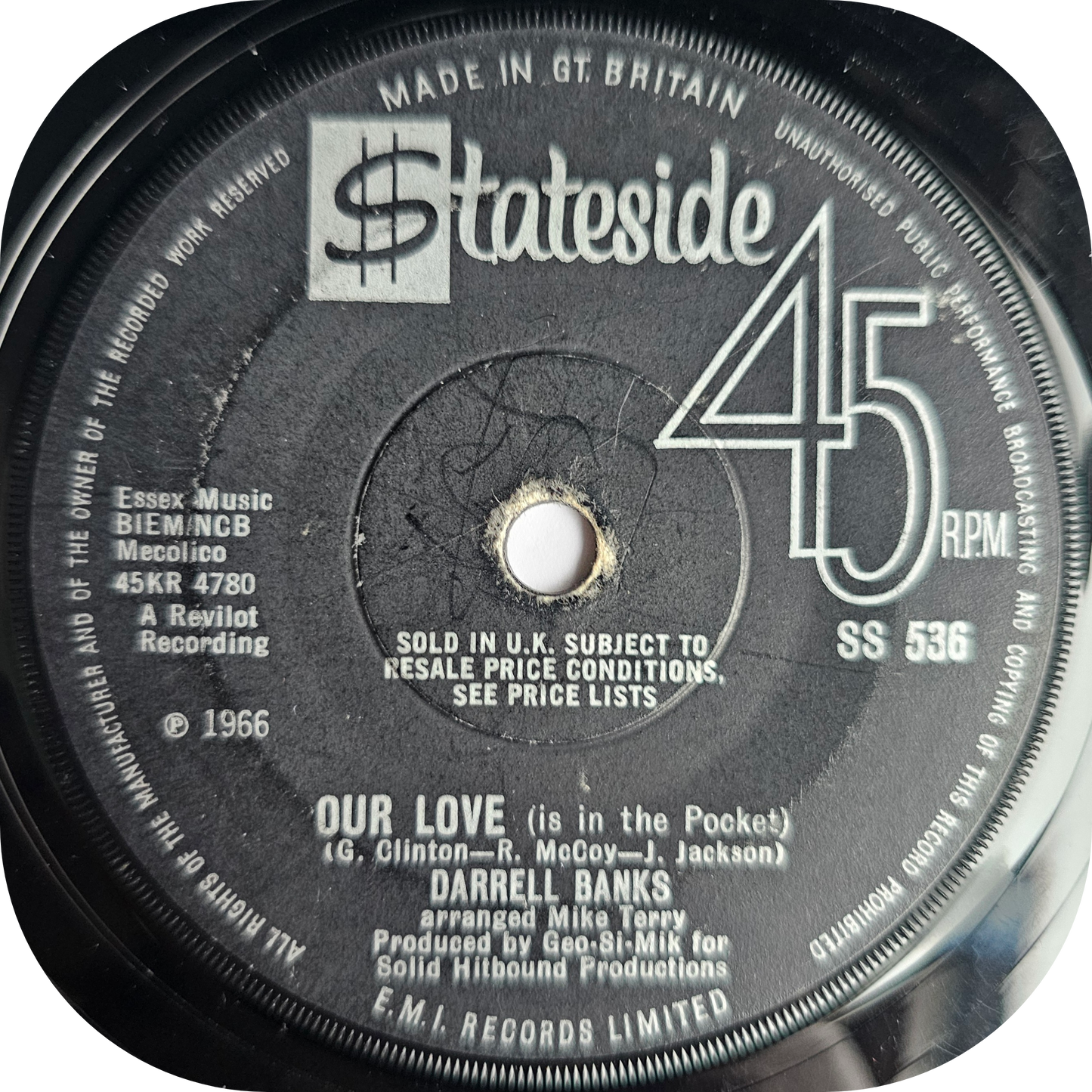 Darrell Banks - Open The Door To Your Heart - Stateside