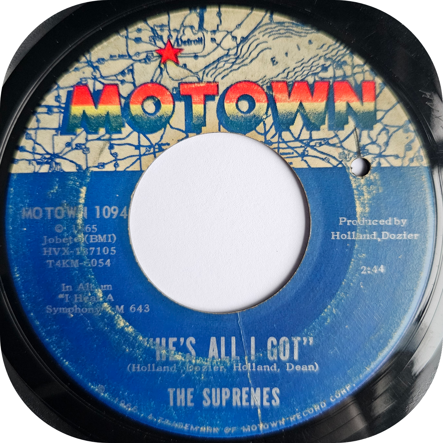 Supremes, The - Love Is Like An Itching In My Heart - Motown