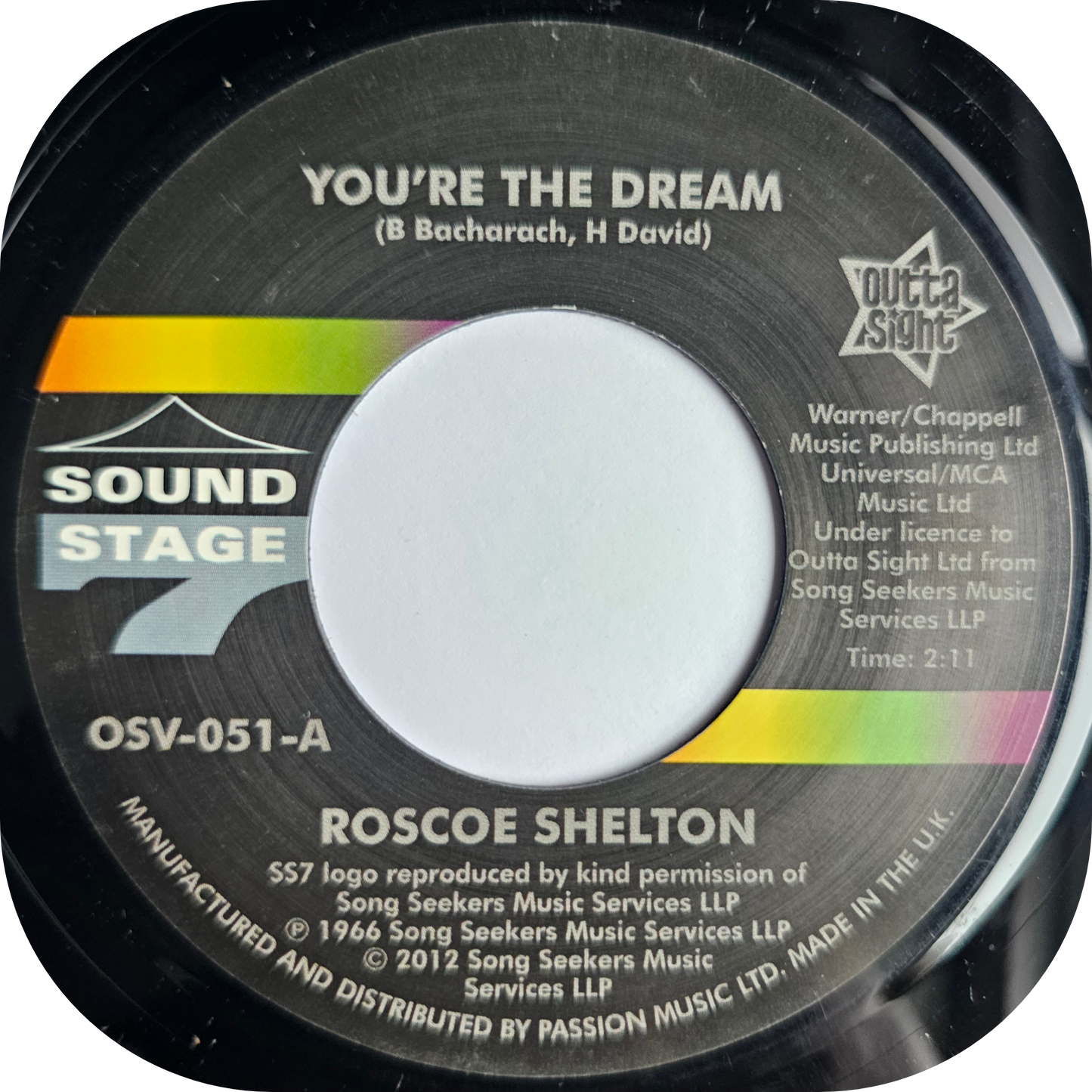 Roscoe Shelton - Running For My Life - Sound Stage 7